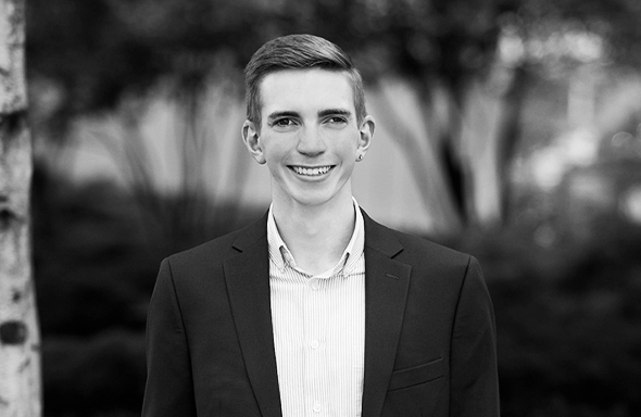Man smiling
