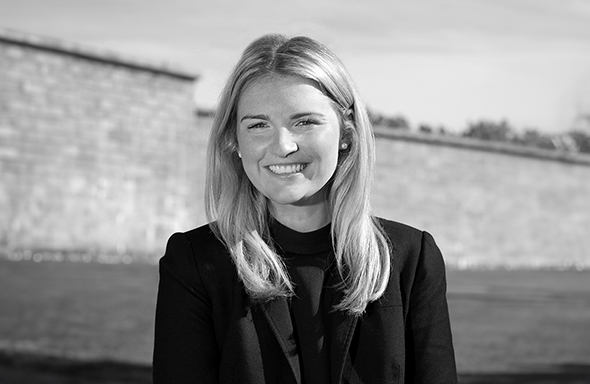 Woman smiling