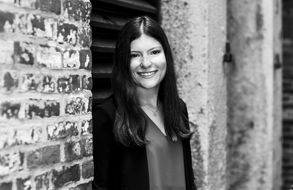 Woman smiling